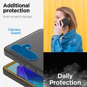 Husa Spigen - essential sand blast - Samsung Galaxy M55 - matte black