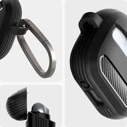 Husa Spigen - protection case rugged armor - pentru Samsung Galaxy Buds 3 / 3 Pro, carbine clip - negru