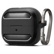 Husa Spigen - protection case rugged armor - pentru Samsung Galaxy Buds 3 / 3 Pro, carbine clip - negru