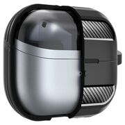 Husa Spigen - protection case rugged armor - pentru Samsung Galaxy Buds 3 / 3 Pro, carbine clip - negru