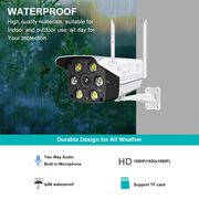 Camera supraveghere wireless exterior Techsuit, V380 PRO, K6