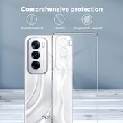 Husa pentru Oppo Reno 12 Anti-Shock 1.5mm, protectie lentile, transparent