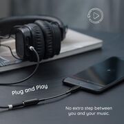 Adaptor audio Jack la Lightning Anker A8193H11, negru