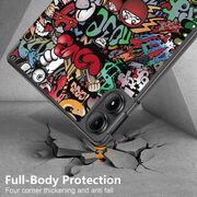 Husa pentru Xiaomi Redmi Pad PRO 12.1 inch UltraSlim de tip stand functie sleep/wake-up, graffiti