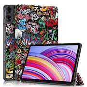 Husa pentru Xiaomi Redmi Pad PRO 12.1 inch UltraSlim de tip stand functie sleep/wake-up, graffiti