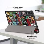 Husa pentru Xiaomi Redmi Pad PRO 12.1 inch UltraSlim de tip stand functie sleep/wake-up, graffiti