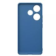Husa Xiaomi Poco F6 Nillkin Super Frosted Shield Pro, albastru