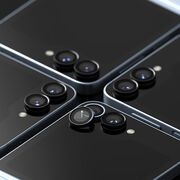 [Pachet 2x] Folie sticla camera Samsung Galaxy Z Flip 6 Ringke Camera Lens Frame, negru