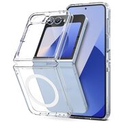Husa Samsung Galaxy Z Flip 6 Ringke Fusion Magnetic, transparenta