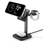 Statie de incarcare 3 in 1 MagSafe wireless + incarcator Apple Watch ESR HaloLock, negru