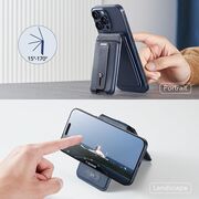 Portofel MagSafe pentru telefon, suport birou ESR HaloLock, albastru