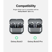 Husa Samsung Galaxy Buds 3 / 3 Pro Ringke Onyx Magnetic, negru