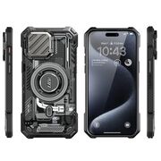 Husa iPhone 15 Pro Max Supcase Unicorn Beetle XT MagSafe, Black Circuit