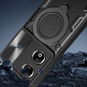 Husa pentru Honor 90 cu protecție pentru cameră și suport magnetic integrat Ring Shockproof, rosu