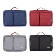 Geanta pentru laptop 15 - 16 inch MacBook, Microsoft, Dell, HP, Lenovo, eleganta si subtire, protectie sporita, negru
