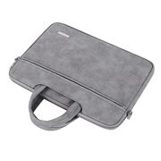 Geanta pentru laptop 15 - 16 inch MacBook, Microsoft, Dell, HP, Lenovo, eleganta si subtire, protectie sporita, negru