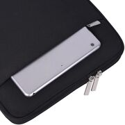 Husa pentru laptop 13 - 14 inch MacBook, Microsoft, Dell, HP, Lenovo, eleganta si subtire, protectie sporita, negru