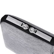 Geanta pentru laptop 13 - 14 inch MacBook, Microsoft, Dell, HP, Lenovo, eleganta si subtire, protectie sporita, negru