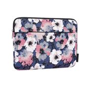Husa pentru laptop 13-14 inch, eleganta si subtire, compartimente multiple, albastru
