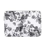 Husa pentru laptop 13-14 inch, eleganta si subtire, compartimente multiple, gri