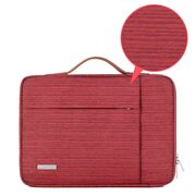 Geanta pentru laptop 13 - 14 inch MacBook, Microsoft, Dell, HP, Lenovo, eleganta si subtire, protectie sporita, gri