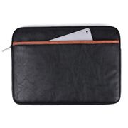 Husa pentru laptop 15 - 16 inch MacBook, Microsoft, Dell, HP, Lenovo, eleganta si subtire, protectie sporita, negru