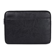 Husa pentru laptop 13 - 14 inch MacBook, Microsoft, Dell, HP, Lenovo, eleganta si subtire, protectie sporita, negru
