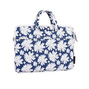 Geanta pentru laptop 13 - 14 inch MacBook, Microsoft, Dell, HP, Lenovo, eleganta si subtire, protectie sporita, albastru