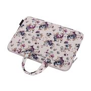 Geanta pentru laptop 13 - 14 inch MacBook, Microsoft, Dell, HP, Lenovo, eleganta si subtire, protectie sporita, bej