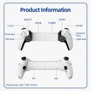 Gamepad Wireless Bluetooth 400mAh, Techsuit BSP-D9, albastru