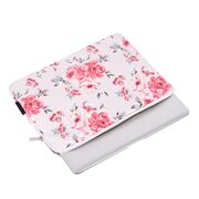 Geanta pentru laptop 13 - 14 inch MacBook, Microsoft, Dell, HP, Lenovo, eleganta si subtire, protectie sporita, roz