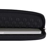 Husa pentru laptop 13 - 14 inch MacBook, Microsoft, Dell, HP, Lenovo, eleganta si subtire, protectie sporita, negru