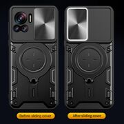 Husa pentru  Motorola Moto G54, G54 Power Edition cu protecție pentru cameră și suport magnetic integrat Ring Shockproof, rose gold