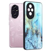 Husa pentru  Honor 200 Colorful Varnish Anti-scrath, albastru oceanic