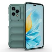 Husa pentru  Honor 200 Lite Liquid Silicone, Microfibre Lining, Non-Slip Airbag Design, verde