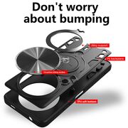 Husa pentru  Honor Magic 6 Lite cu protecție pentru cameră și suport magnetic integrat Ring Shockproof, rosu