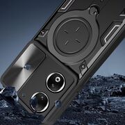 Husa pentru  Honor X7b cu protecție pentru cameră și suport magnetic integrat Ring Shockproof, mov