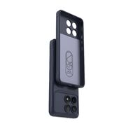 Husa pentru  Poco F6 Pro Liquid Silicone, Microfibre Lining, Non-Slip Airbag Design, rosu