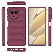 Husa pentru  Realme 11 Liquid Silicone, Microfibre Lining, Non-Slip Airbag Design, bordeaux