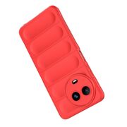 Husa pentru  Realme 11 Liquid Silicone, Microfibre Lining, Non-Slip Airbag Design, mov