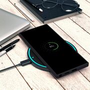 Husa pentru  Samsung Galaxy S24 Ultra Liquid Silicone, subțire, captusita cu microfibra, anti amprentă, protectie cameră foto, negru