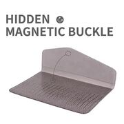 Husa pentru laptop 13 - 14 inch MacBook, Microsoft, Dell, HP, Lenovo, eleganta si subtire, protectie sporita, mov