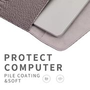Husa pentru laptop 13 - 14 inch MacBook, Microsoft, Dell, HP, Lenovo, eleganta si subtire, protectie sporita, mov