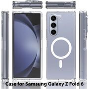 Husa pentru  Samsung Galaxy Z Fold 6 cu MagSafe Slim Anti-Shock 1.5mm, transparent