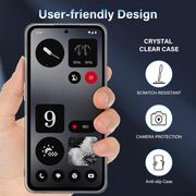 Husa pentru  Nothing CMF Phone 1, Anti-Shock 1.5mm, cu protectie lentile, transparent