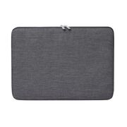 Husa pentru laptop 13 - 14 inch MacBook, Microsoft, Dell, HP, Lenovo, eleganta si subtire, protectie sporita, gri