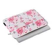 Husa pentru laptop 13-14 inch, eleganta si subtire, compartimente multiple, roz flamingo