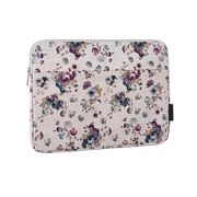 Husa pentru laptop 15-16 inch, eleganta si subtire, compartimente multiple, bej