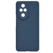 Husa pentru  Honor 200 Pro CarbonFiber UltraSlim, Lightweight, albastru