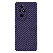 Husa pentru  Honor 200 Pro CarbonFiber UltraSlim, Lightweight, mov